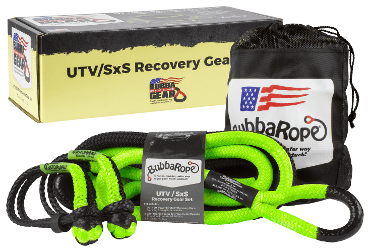 Bubba Rope Off-Road UTV/SxS Recovery Gear Set