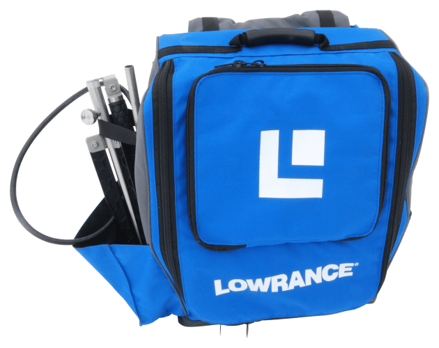 Lowrance Explorer Series Ice Bag and Premium Transducer Ice Pole