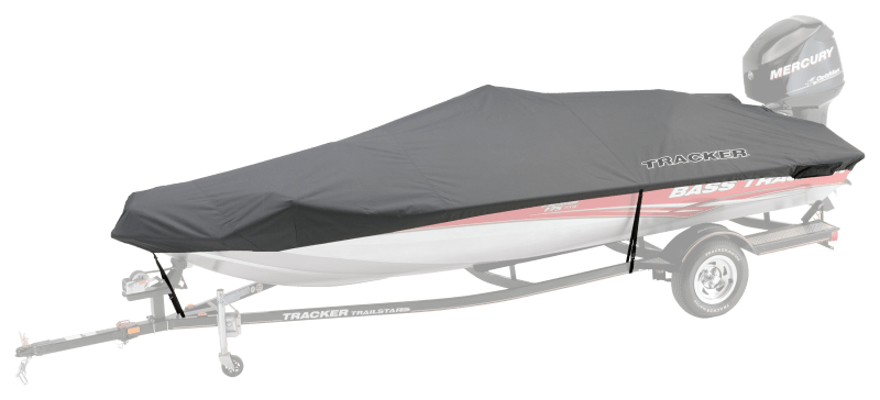 Bass Pro Shops Tracker Factory-Fit Boat Cover by Dowco - Charcoal