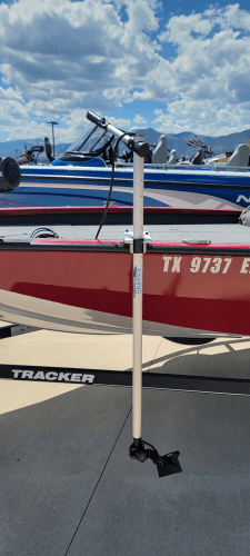 Fishing Specialties Transducer Mounting System for Tracker
