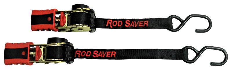 Rod Saver Mini Retractable Tie-Down with Soft Hook