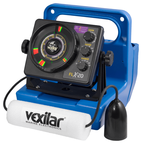 Vexilar FLX-20 Genz Pack Flasher Fish Finder with 12° Ice Ducer