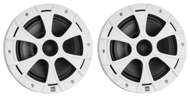 Light up marine store speakers