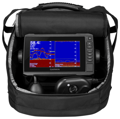 Garmin ECHOMAP UHD 73cv Panoptix PS22 Ice Fishing Bundle