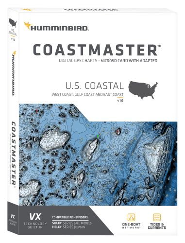 Hummminbird CoastMaster Digital Maps Card