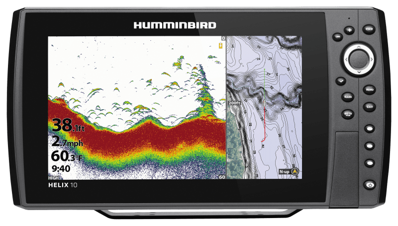 Humminbird HELIX 10 CHIRP GPS G4N Fish Finder Chartplotter Cabela s