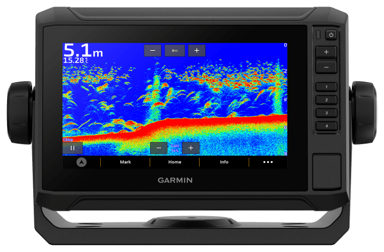 Garmin ECHOMAP UHD2 Touch 74sv Fish Finder Chartplotter Combo