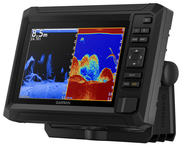 Garmin ECHOMAP UHD2 73cv Fish Finder/Chartplotter with GT20-TM Transducer  and Navionics+ U.S. Inland Mapping