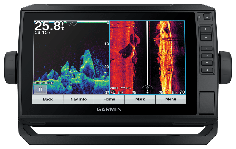 Garmin ECHOMAP UHD 93sv Touch Screen Fish Finder Chartplotter Combo with Garmin Navionics Mapping and GT54 Transducer