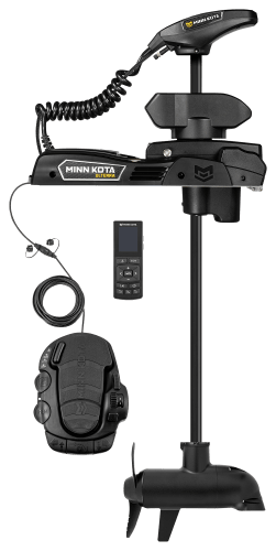 Minn Kota Ulterra Quest-Series Bow-Mount Trolling Motor with Dual Spectrum  CHIRP, Foot Pedal and Wireless Remote