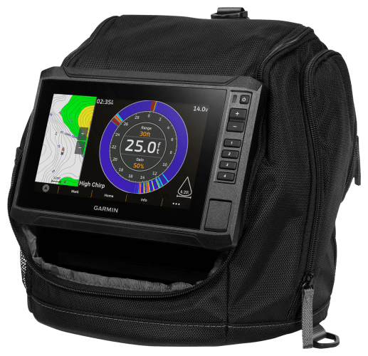 Garmin ECHOMAP 73sv UHD2 7 Ice Fishing Bundle with GT10HN-IF Transducer