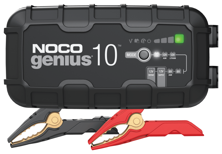 NOCO GENIUS10 6V/12V 5A Smart Battery Charger, Maintainer, and