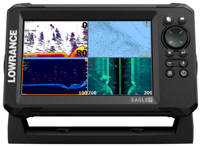 Lowrance Eagle 7 Fish Finder/Chartplotter with TripleShot HD