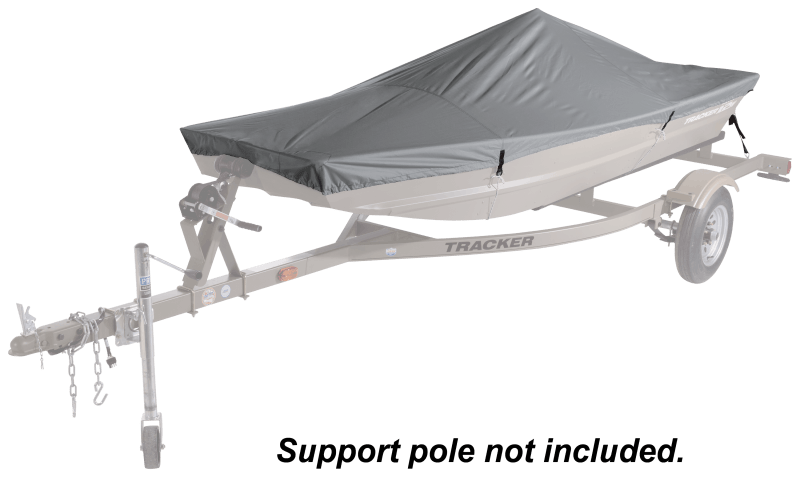 Boat Cover for Aluminum Fishing Boat Extra Wide Outboard, Select