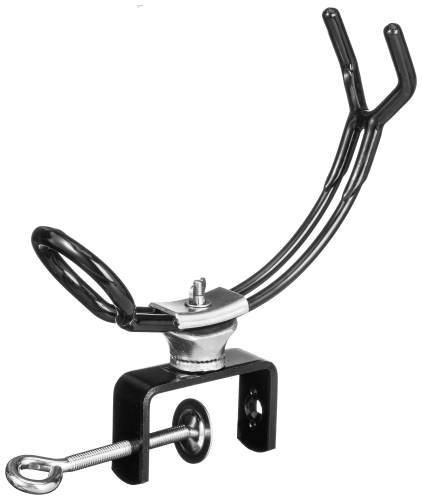 Boat Fishing Rod Holder Clamp Rail Mounted Fishing Pole Rack for Boat  Dinghy
