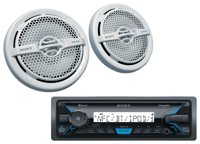 Sony mp3 stereo system outlet