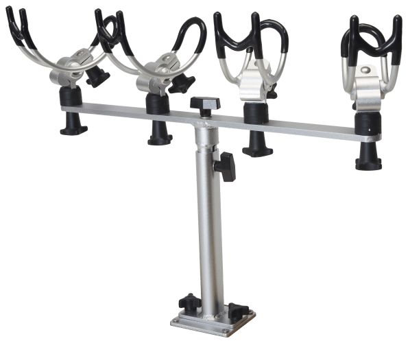 3 Tube Fishing Rod Holder Fishing Pole Rack Fishing Gear Freshwater  Saltwater Gift for Father Pole Rest Stand for Ship Boats Car Kayak Yacht