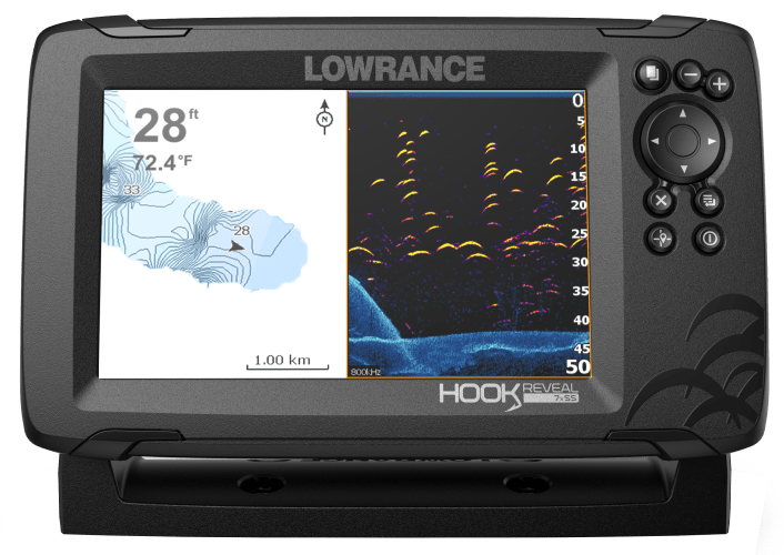 Lowrance Hook Reveal 7 SPLITSHOT, US Inland