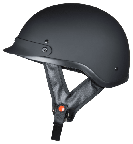 Small clearance half helmets