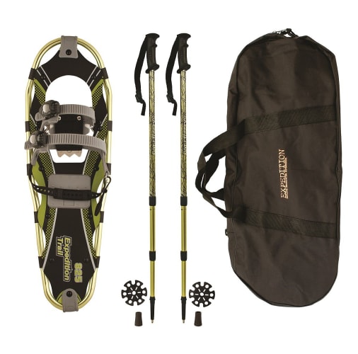 Expedition Outdoors Expedition Trail Series Snowshoe Trekking Kit