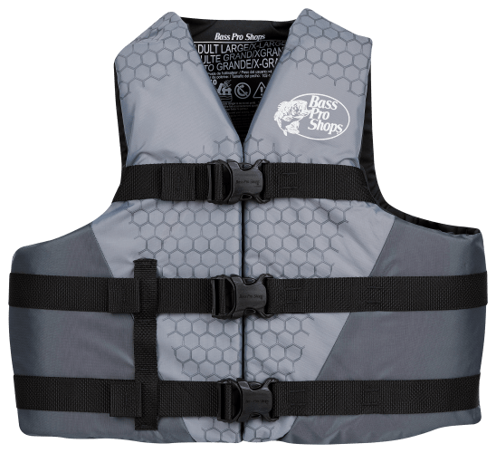 Bass Pro Shops Recreational Life Jacket for Adults - Aqua - L/XL