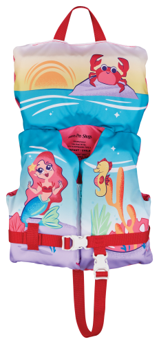 Bass Pro Shops Deluxe Mermaid Character Life Jacket for Babies or Kids