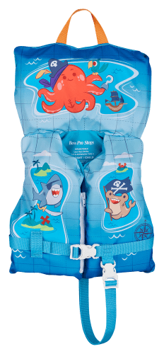 Bass Pro Shops Deluxe Pirate Character Life Jacket for Babies or Kids