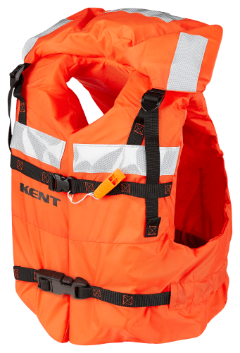 Life Jackets Vest Preserver Type II Orange Adult Fishing Boating USCG PFD 2  Pack