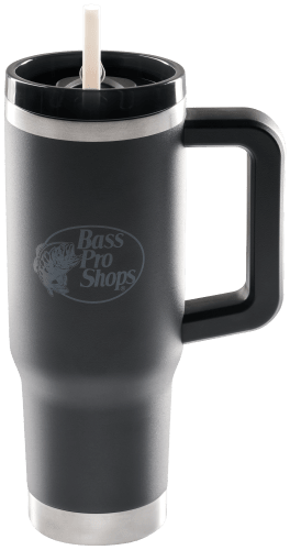 Bass Pro Shops 30-oz. Mug with Slider Lid and Straw