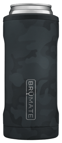 BruMate Slim Matte Grey Can Coozie