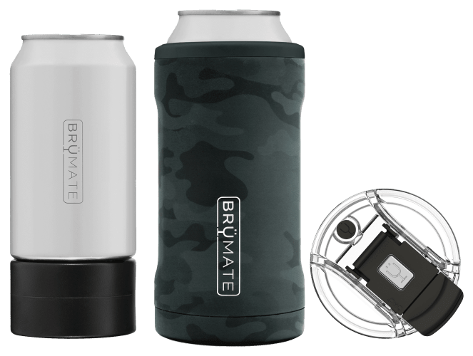 BruMate Camo Hopsulator Trio Can Cooler