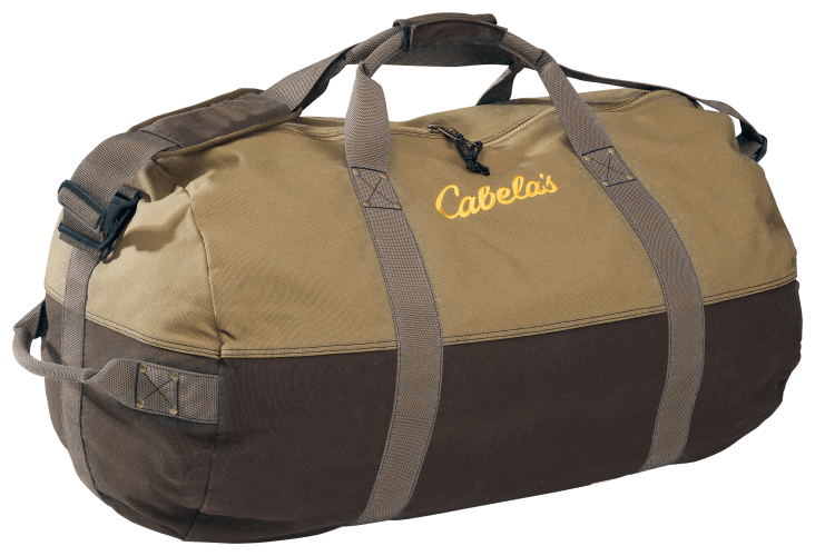 Adventure Canvas Personalized Duffel Yellow