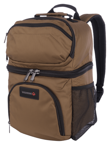 Wolverine 18 Can Cooler Backpack Chestnut