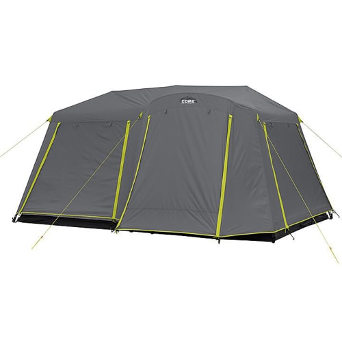 Core Equipment 9 Person Instant Cabin Tent with Full Rainfly