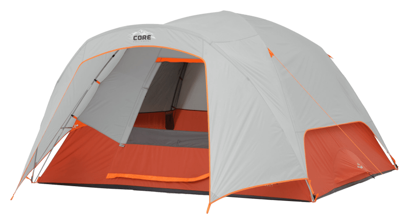 6 person tent with vestibule top