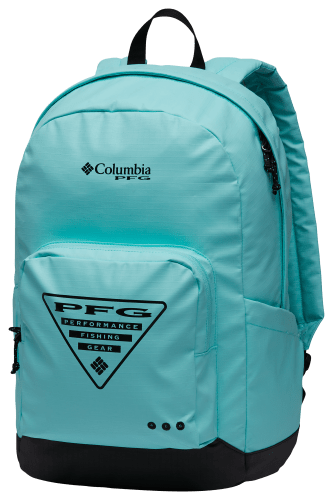 Columbia PFG Zigzag Logo 22L Backpack - Gulf Stream/Black