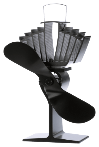 Caframo 812AMXBX Ecofan Airmax - Heat Powered Stove Fan Black