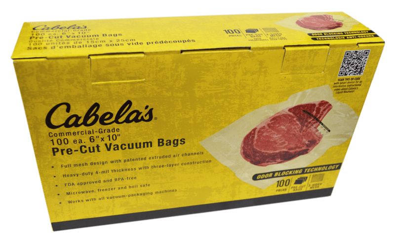 Cabela s Pre Cut Commercial Grade Vacuum Sealer Bags Cabela s