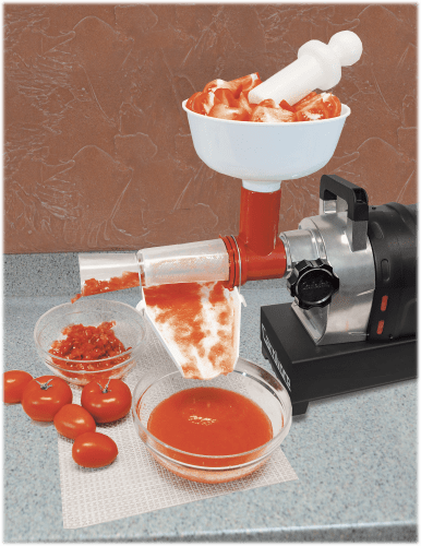 Tomato juicer electric sales