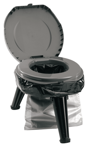 Fold-To-Go Collapsible Toilet