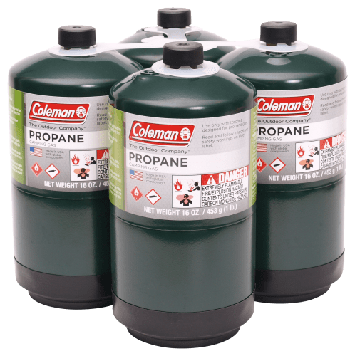 Coleman gas hot sale canister