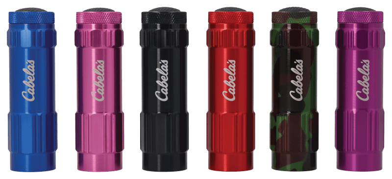 Cabela s 6 Pack Mini LED Flashlight Combo