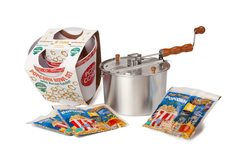 Wabash Valley Farms Open-Fire Pop Popcorn Popper Kit