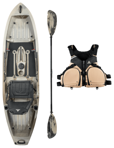 Ascend paddling fishing life jacket discount