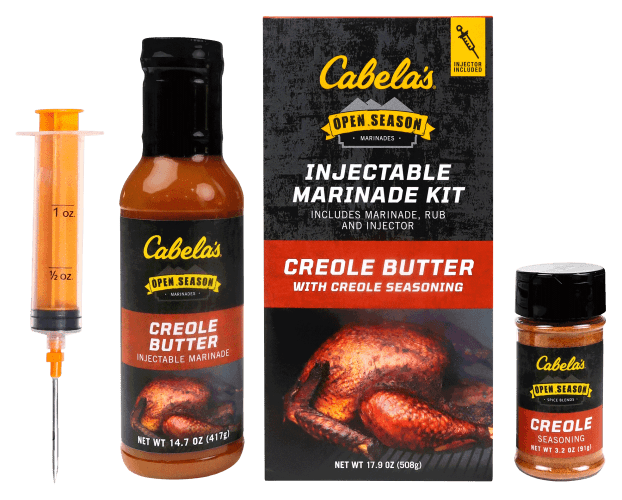 Cabela's Creole Butter with Creole Seasoning Injectable Marinade