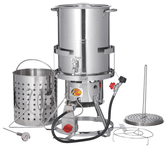 Bass Pro Shops Stainless Steel Turkey Fryer with Spigot