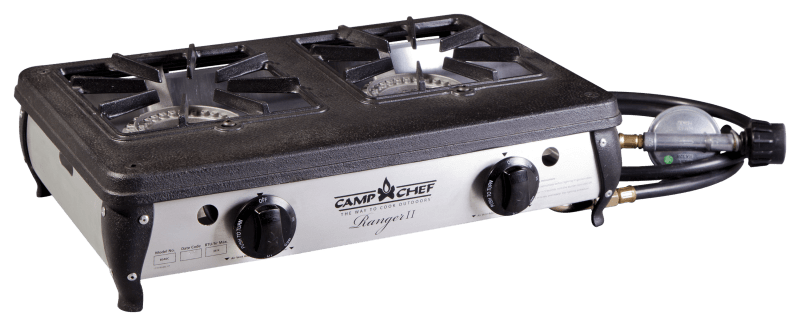 Two Burner Outdoor Professional Gas Cook Stove
