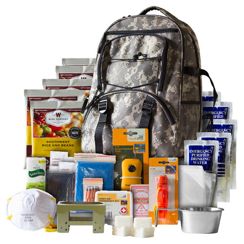 2 Person Hurricane Emergency Kit (3 Day Backpack)