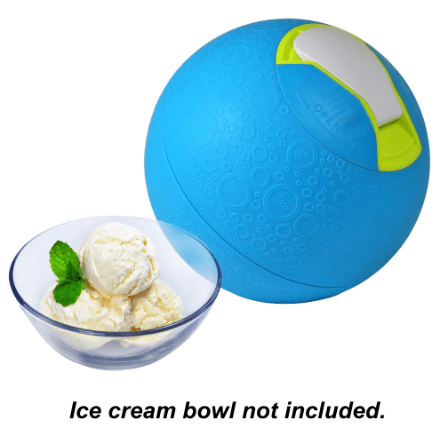 Ice cream maker ball target top