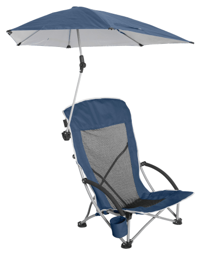 Sport-Brella Beach Chair with Adjustable Umbrella